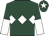 Dark green, white triple diamond, halved sleeves and star on cap