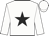 White, black star, white band on sleeves