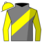Gray, Yellow Sash, Yellow Sleeves and Cap