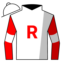 White, Red 'R,' White Band on Red Sleeves, White Cap