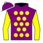 Purple, Yellow Dots, Yellow Sleeves