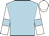 light blue, white sleeves, light blue armlets, white cap