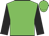 Green, black sleeves