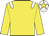 Yellow body, white epaulettes, yellow arms, white cap, yellow star