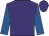 Purple, royal blue sleeves