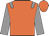 Orange, grey epaulets and sleeves