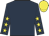 Dark blue, yellow stars on sleeves, yellow cap