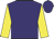 Purple, yellow sleeves