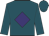 Teal, purple diamond