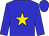 blue, gold star