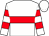 White, red hoop, red hoops on sleeves
