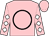 Pink, black circle, white diamonds on sleeves