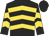 Black, gold chevrons, gold chevrons on sleeves
