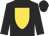 Black, gold shield