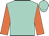 Aqua, 'tigger', orange sleeves