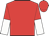 Red, white circled 'r', red and white halved sleeves, red cap