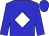 Blue, white diamond, blue cap