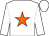 White body, orange star, white arms, white cap