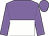 mauve and white halved horizontally