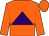 Orange, purple triangle
