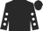 Black, 'tv' On White Ball, White Dots On Sleeve